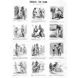 "CROQUIS, PAR CHAM."