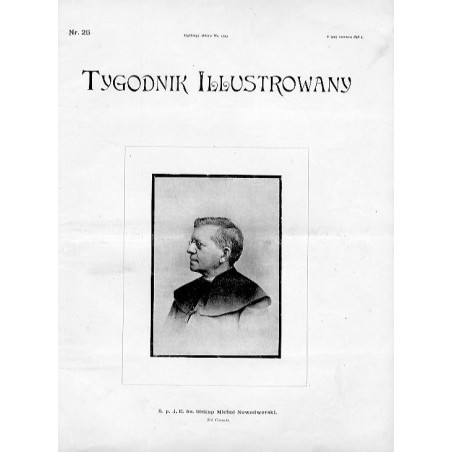 "Ś. p. J. E. ks. biskup Michał Nowodworski. Fot. Conrada."