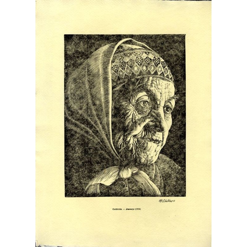 14 "Gaździnka - drzeworyt (1936)"