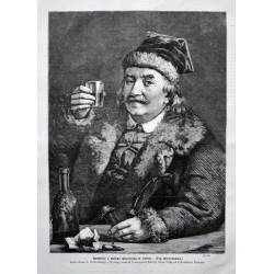 "Burmistrz z małego miasteczka w Galicyi. (Typ mieszczański.) Kopia obrazu A. Grabowskiego [...]. (5110)"