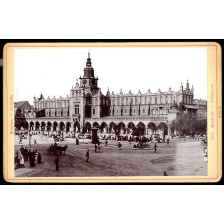 "6847. Kraków. - Sukiennice. Krakau. - Tuchhalle."