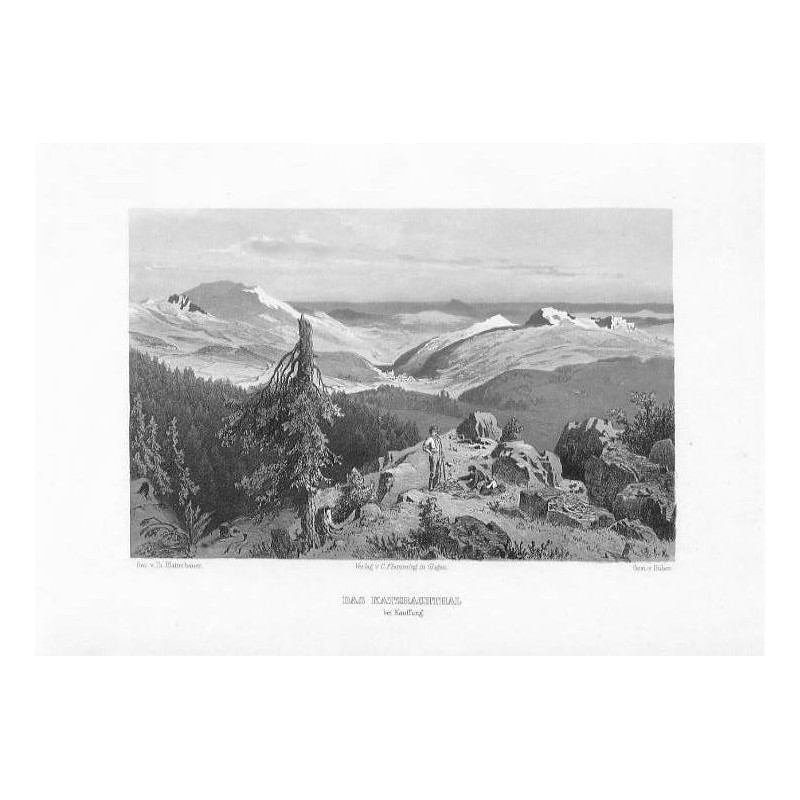 "DAS KATZBACHTHAL bei Kauffung."
