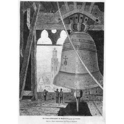 "Die ArmenSünderglocke im Magdalenenthurme zu Breslau. Nach der Natur aufgenommen von Robert Aßmus." / Dzwon grzeszników