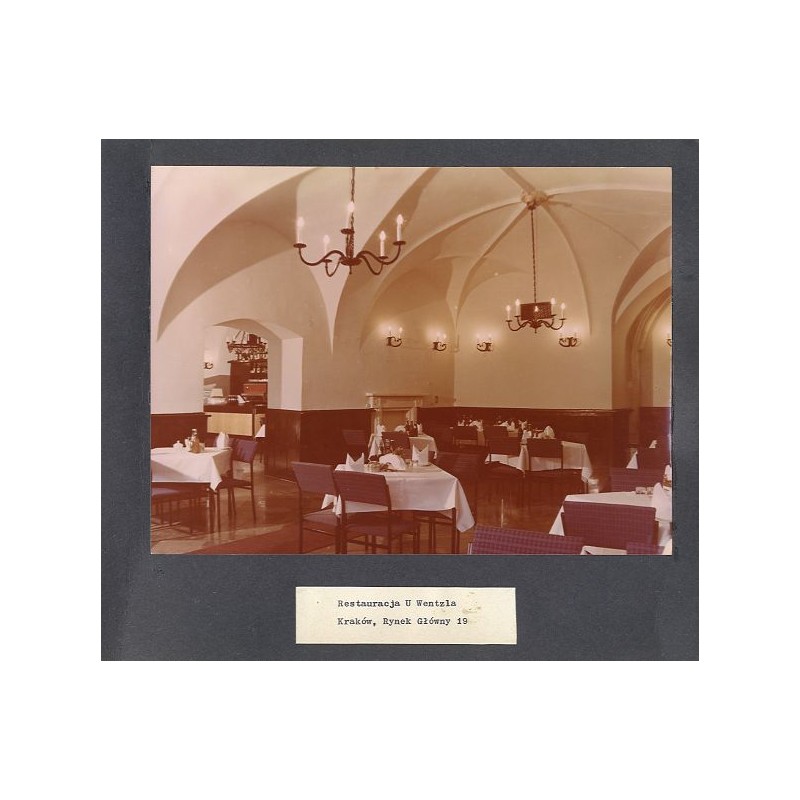 "Restauracja U Wentzla / Kraków, Rynek Główny 19"