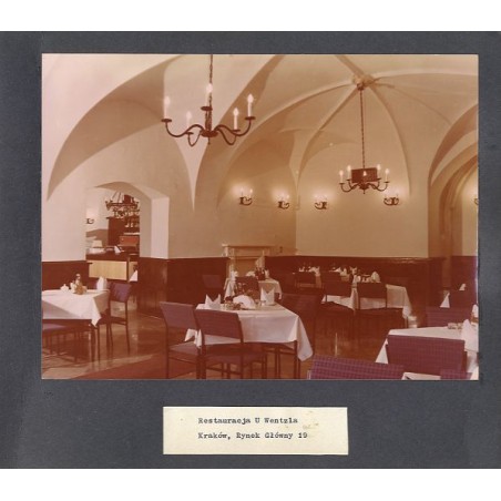 "Restauracja U Wentzla / Kraków, Rynek Główny 19"