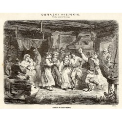 "Taniec w chałupie. (979)"