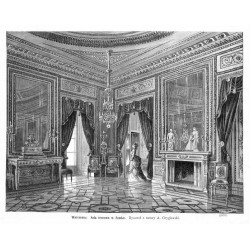 "Warszawa: Sala tronowa w Zamku. Rysował z natury A. Gryglewski. (3470)"