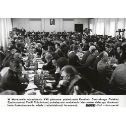 "W Warszawie obradowało XVII plenarne posiedzenie Komitetu Centralnego Polskiej Zjednoczonej Partii Robotniczej [...] KAW-CAF -