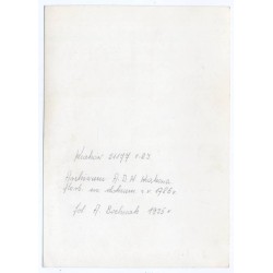 "Kraków 21177 [...] Archiwum A. D. M. Krakowa Herb. na dokum. z r. 1786 r. fot. A. Bochnak 1935 r"