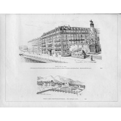 Genewa Hotel de la Paix miejsce śmierci Józefa Ignacego Kraszewskiego / [1] "POKÓJ W KTÓRYM UMARŁ KRASZEWSKI W HOTELU DE LA PAIX