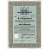Schlesische Landeskreditanstalt. Reihe 4. 4% Pfandbrief 100 Reichsmark. Breslau / Wrocław 1.07.1944