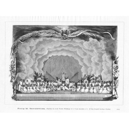 "Prolog M. Gawalewicza, odegrany na scenie Teatru Wielkiego w d. 11-ym września r. b. (Podług fotografii Karolego i Puscha). (40