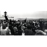 II Pielgrzymka Papieska 20.06.1983. Ołtarz papieski na Lotnisku w Muchowcu