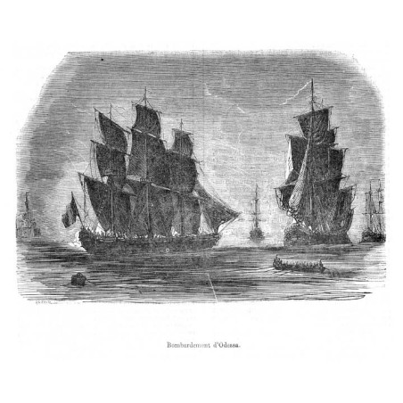 "Bombardement d'Odessa."