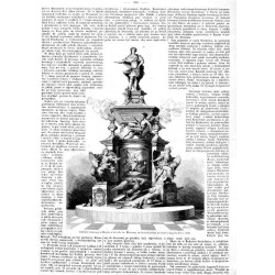 "Katafalk wzniesiony w Rzymie w kościele św. Klemensa, na obchód żałobny po śmierci Augusta II w r. 1733."