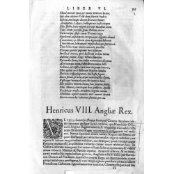 "Henricus VIII. Angliæ Rex."