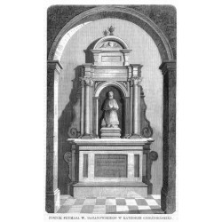 Pomnik Prymasa W. Baranowskiego w katedrze gnieźnieńskiej / "POMNIK PRYMASA W. BARANOWSKIEGO W KATEDRZE GNIEŹNIEŃSKIÉJ."