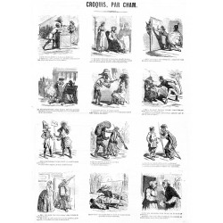"CROQUIS, PAR CHAM."