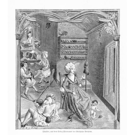 "Schuster, aus dem Codex Pictoratus des Balthasar Boeheim."