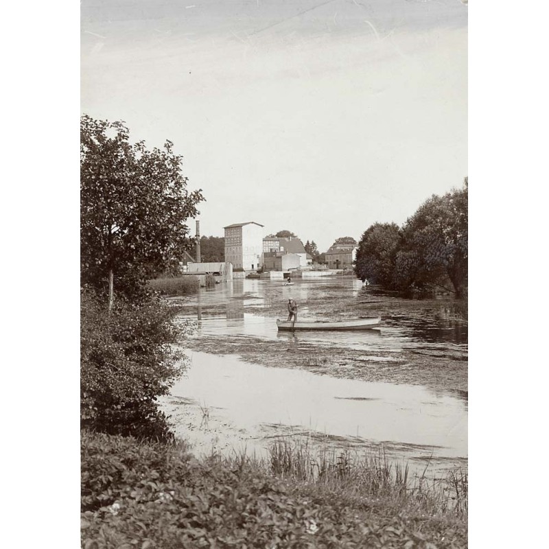 " Pl. 909 Regenwalde Blick auf Mühle"