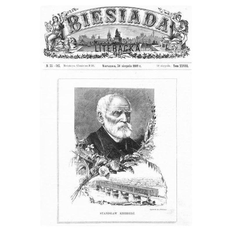 Stanisław Kierbedź / "STANISŁAW KIERBEDŹ. Rysunek Ks. Pillatiego."