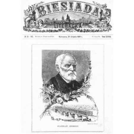 Stanisław Kierbedź / "STANISŁAW KIERBEDŹ. Rysunek Ks. Pillatiego."