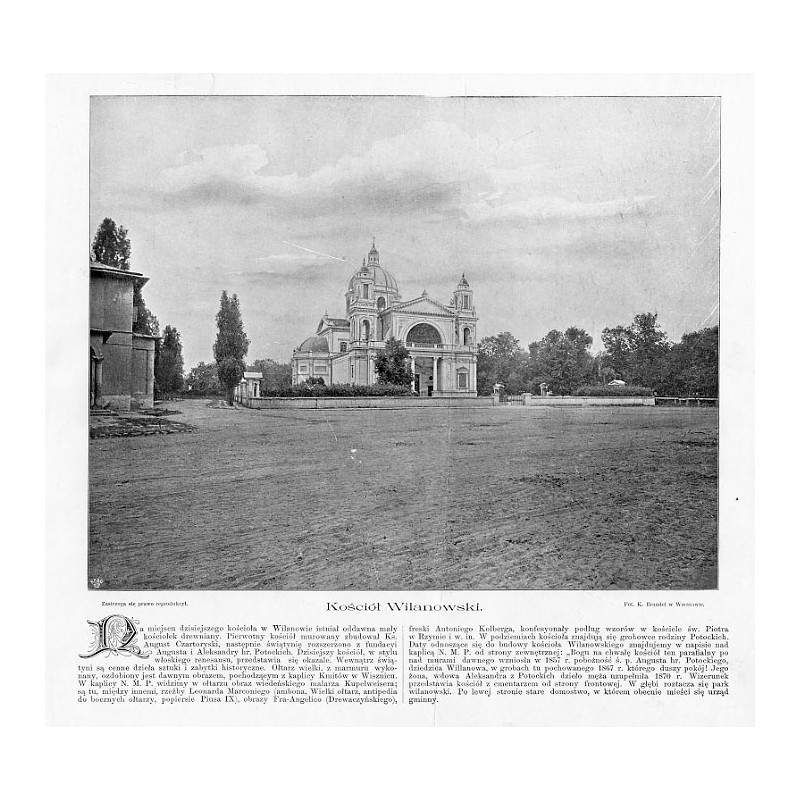 "Kościół Wilanowski."