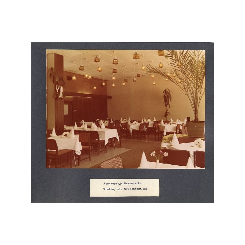 "Restauracja Mazowiecka / Kraków, ul. Wrocławska 28"
