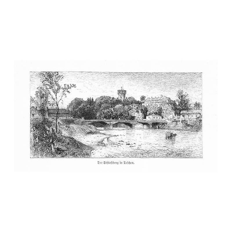 "Der Schloßberg in Teschen."