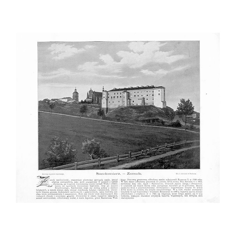 "Sandomierz. - Zamek."