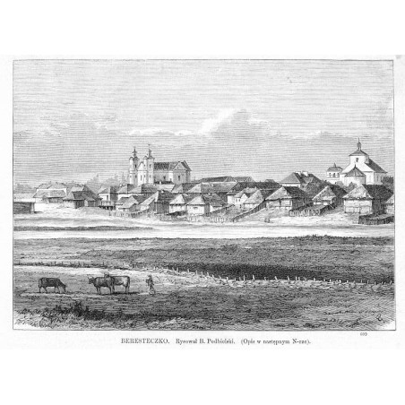 Beresteczko / "BERESTECZKO. Rysował B. Podbielski [...]. 609"