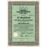 Schlesische Landeskreditanstalt. Reihe 4. 4% Pfandbrief 500 Reichsmark. Breslau / Wrocław 1.07.1944