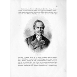 "Lucjan Siemieński." / "Lucjan Siemieński nach dem Bildniß von M. Dawidowicz im Besitze der Redaction des "Czas" in Krakau"