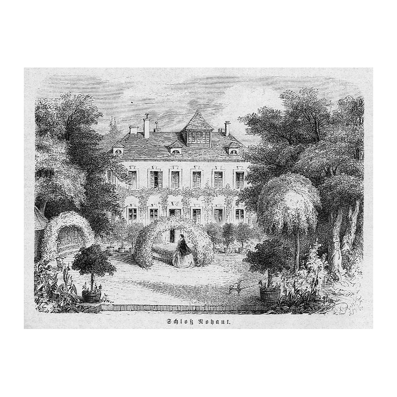[1] "Schlos Nohant." [2] "George Sand. Nach einer Photographie jüngster Zeit."