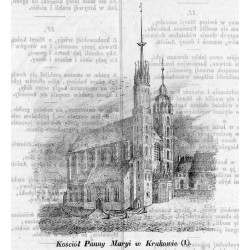 "Kościół Panny Maryi w Krakowie (1)."