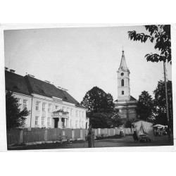 "Kościół protestancki i szkoła powszechna (schronisko szkolne) Inż. Popielski"