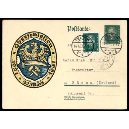 "Oberschlesien 1921-1931 22. März"