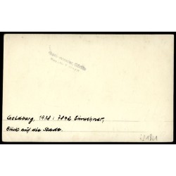 "Goldberg, 1938: 7842 Einwohner, Blick auf die Stadt."