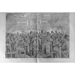 "Tombola, odbyta na dochód warszawskiego Towarzystwa dobroczynności w Dolinie szwajcarskiéj dnia 22 czerwca r. b. Rysował na mie