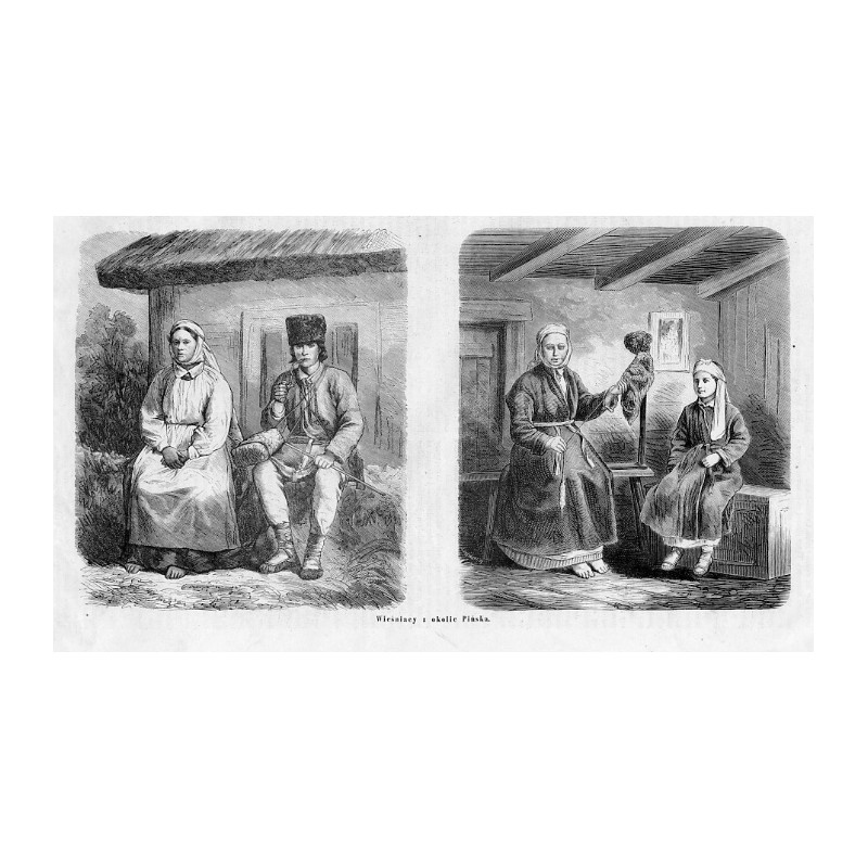 "Wieśniacy z okolic Pińska."