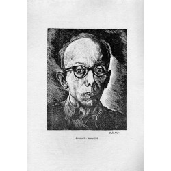 23 "Autoportret II - drzeworyt (1965)"