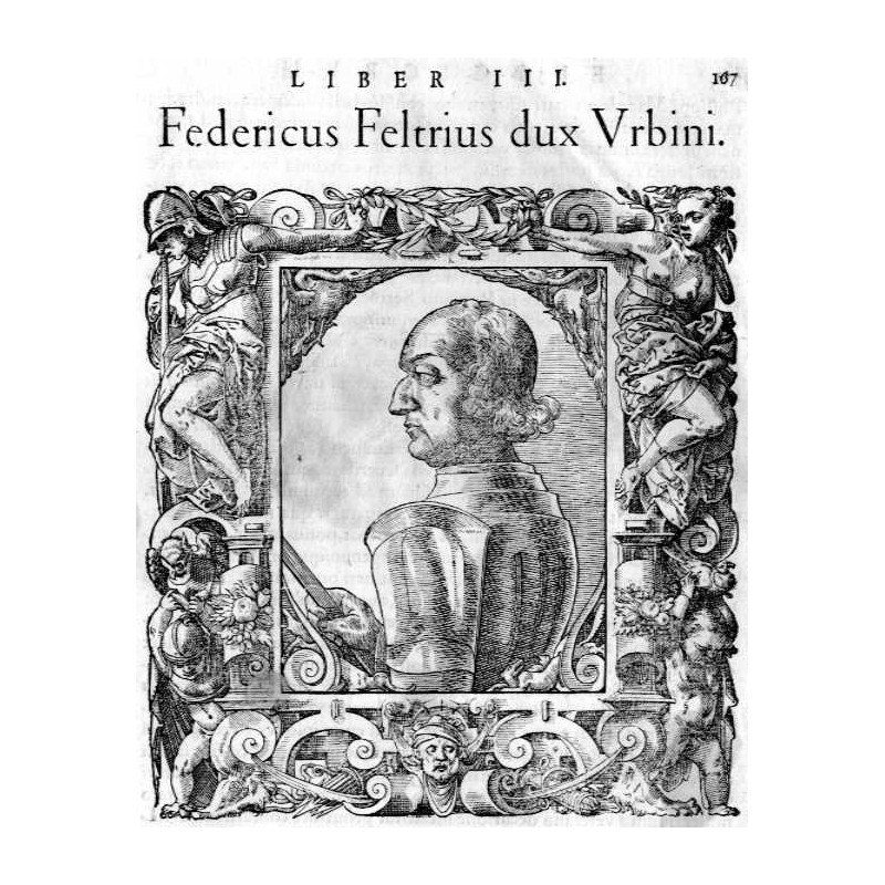 "Federicus Feltrius dux Vrbini."