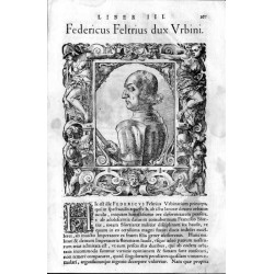 "Federicus Feltrius dux Vrbini."