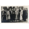"Grupa włościan na cmentarzu." (pogrzeb ministra Bronisława Pierackiego w Nowym Sączu w 1934 roku)