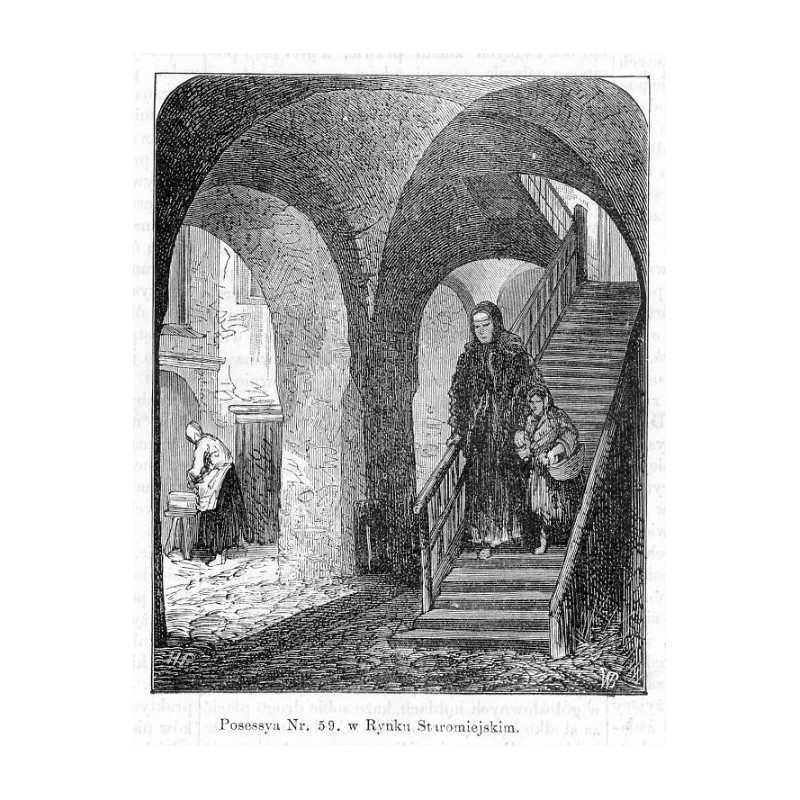 "Posessya Nr. 59, w Rynku Staromiejskim."