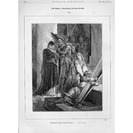 Lilla Weneda J. Słowackiego VII / ""WIDZICIE RĘCE ZAKRWAWIONE..." [...] 492"