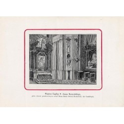 Jasna Góra / 6. "Wnętrze Kaplicy P. Jezusa Nazareńskiego, gdzie obecnie pomieszczony został Obraz Matki Boskiéj Kodeńskiéj (de G