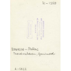 "ROGALIN - Pałac Thorvaldsen, Ganimed. 31-1250 A-6822"