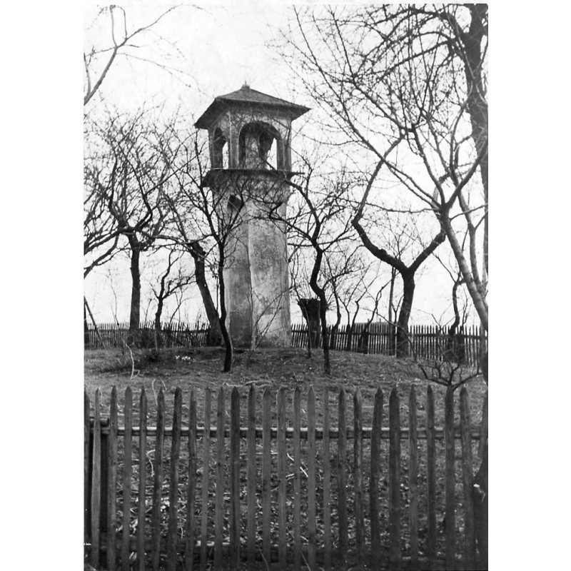 Kolumna szwedzka lub męczenników w Pastwiskach koło Cieszyna / "Schweden- oder Mortersäule in Pastwisk bei Teschen"