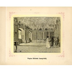 Jasna Góra. Biblioteka / 8. "Wnętrze Biblioteki Jasnogórskiéj."